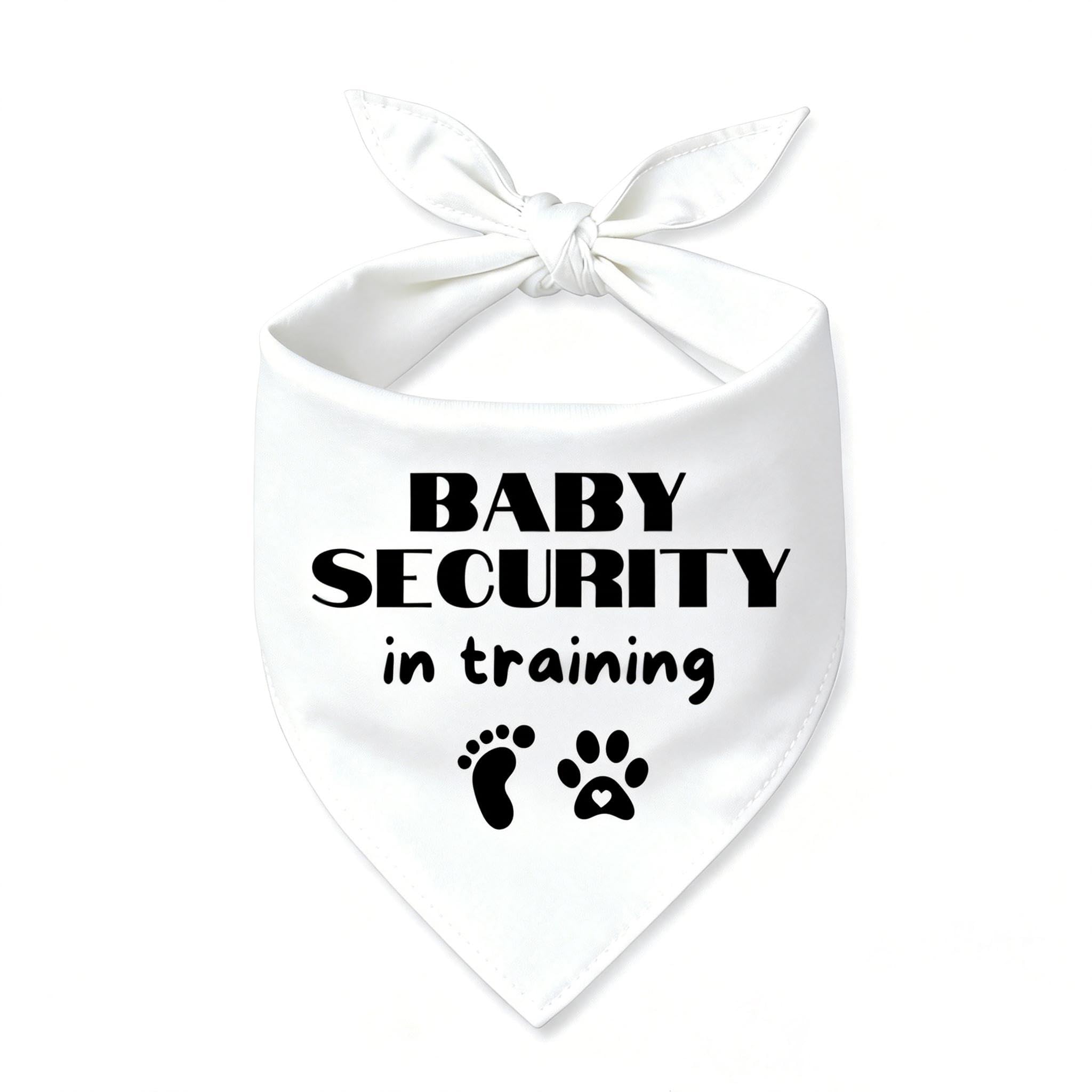 Bandanas rose pour chien et accessoires pour amoureux des chiens qui attendent un bébé