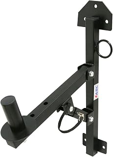 American Sound Connection ASC S022 Pro Audio DJ Speaker Stand Wall Fixed Mount Bracket Holder Adjustable Adapter for PA Speaker