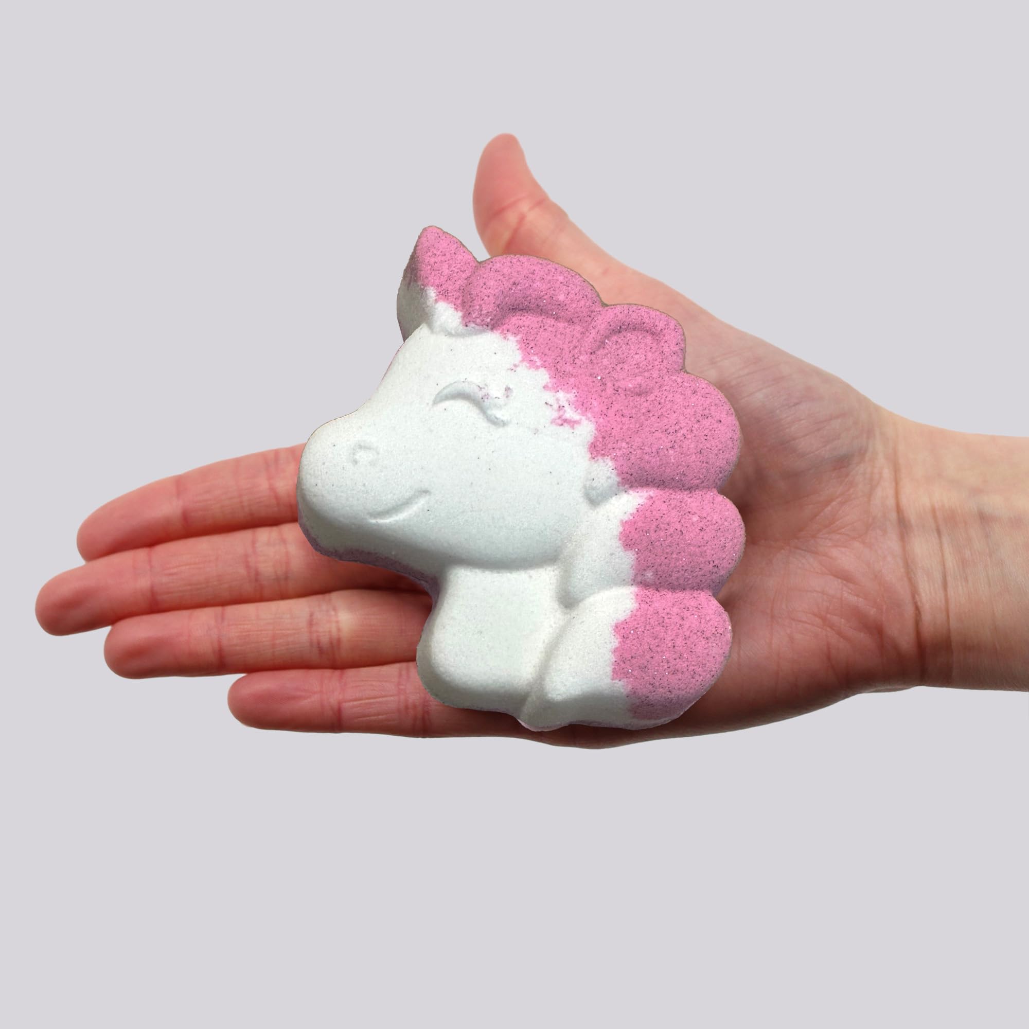 6 Bombes de Bain pour Enfants Animaux, Licorne, Arc en Ciel Féérie - Coffret Bain Enfants