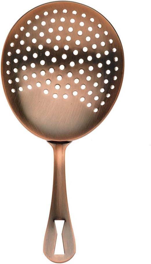 Barfly Bar Fly M37028ACP Bar Strainer, 18-8 Stainless Steel, Antique Copper