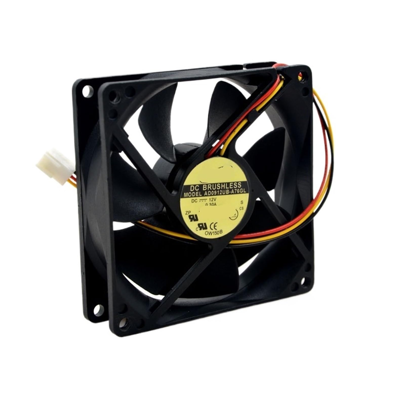 GJEXXPTST AD0912UB-A76GL 12V 0.30A 9025 90x25mm Cooling Fan