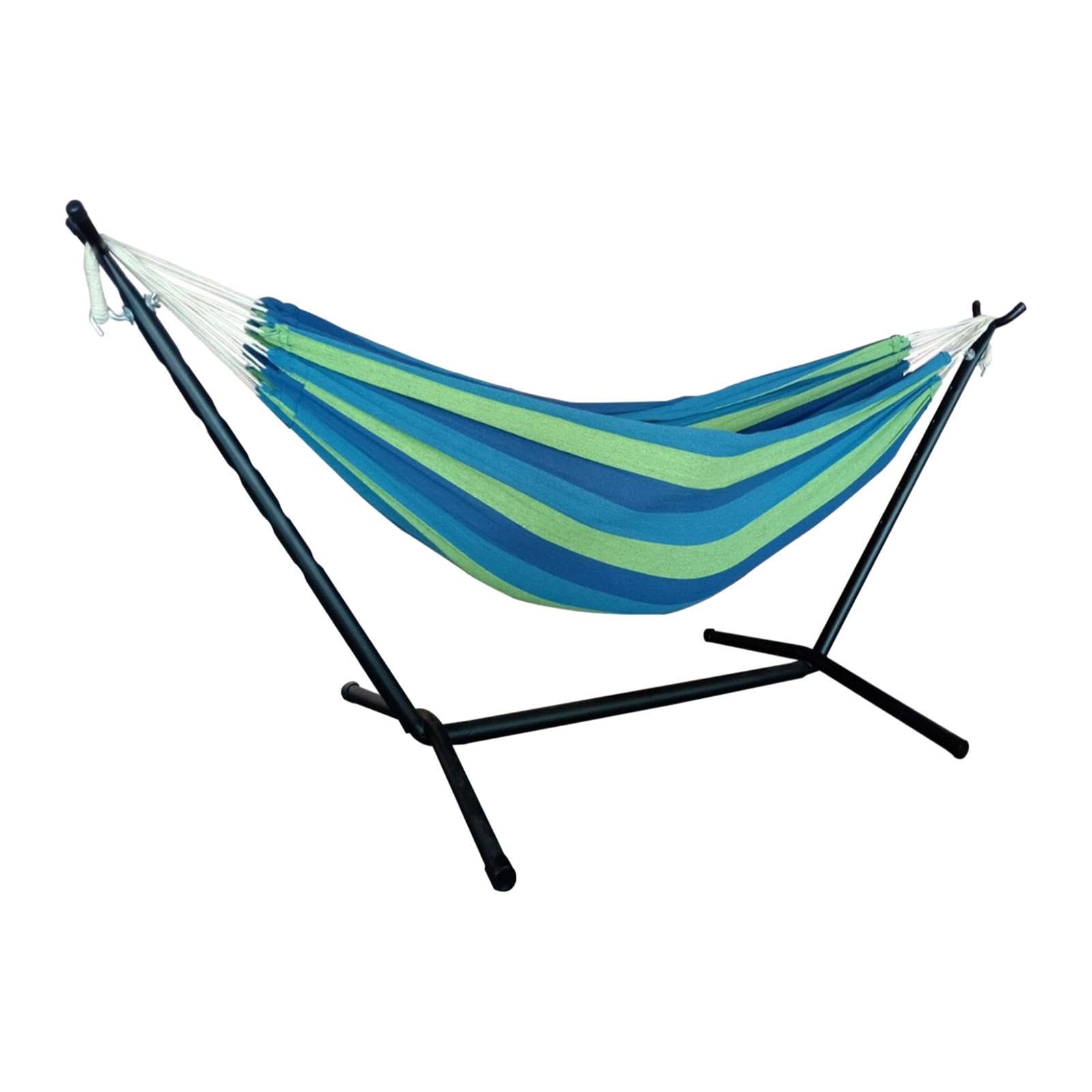 CALANDIS Double Hammock with Stand Supplies 2 Person Hammock for Fishing Patio Hiking | Hammocks | Outdoor Sleeping Gear | Camping & Hiking | Outdoor Sports | Sporting Goods-image-41
