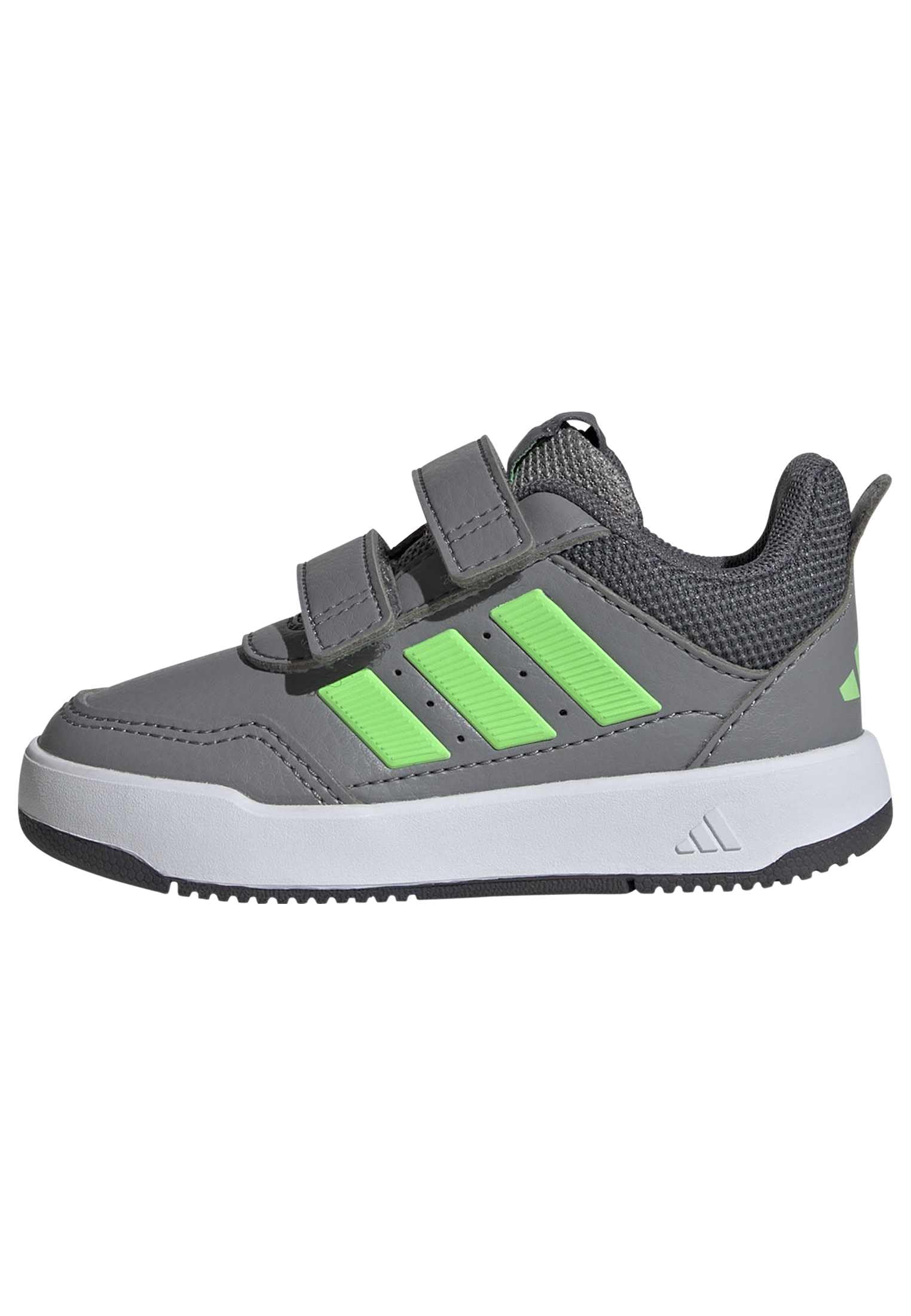 adidas Unisex Baby TENSAUR Sport 3.0 Shoes Infants, Grey Three/Lime Burst/Grey Five, 9.5 UK Child