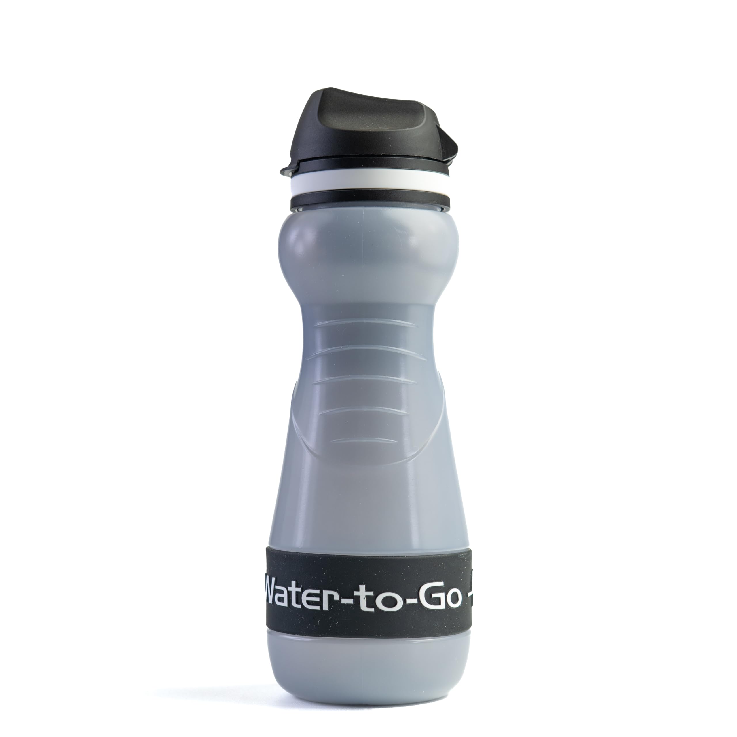 WATER-TO-GO Small Filtered Water Bottle (18.5oz/55cl), Nanofiltration Water Bottle with Filter for Travel, Purifies Water Anywhere, BPA-Free Bioplastic, Portable Water Filter for Travel