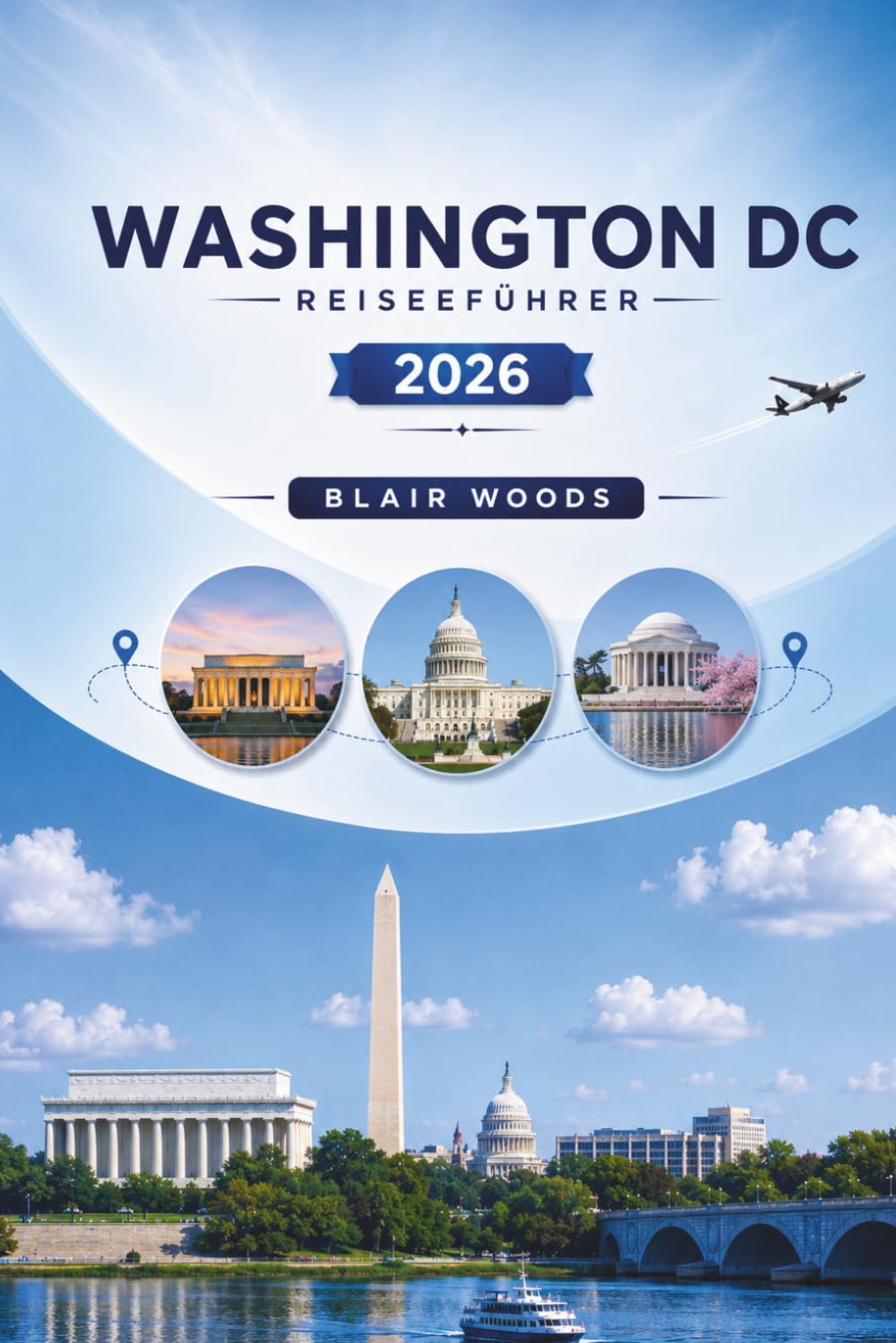 WASHINGTON DC REISEFÜHRER 2026: Entdecken Sie Denkmäler, Smithsonian-Museen, Nachbarschaftsführer, Reiserouten, Verkehrstipps, lokale Küche und praktische Reiseplanung für Erstbesucher