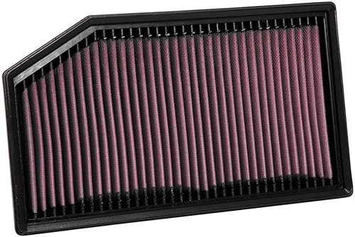 Miniatura 3 de K&N - Filtro de aire para motor. Filtro de repuesto de alto rendimiento, prémium, lavable.