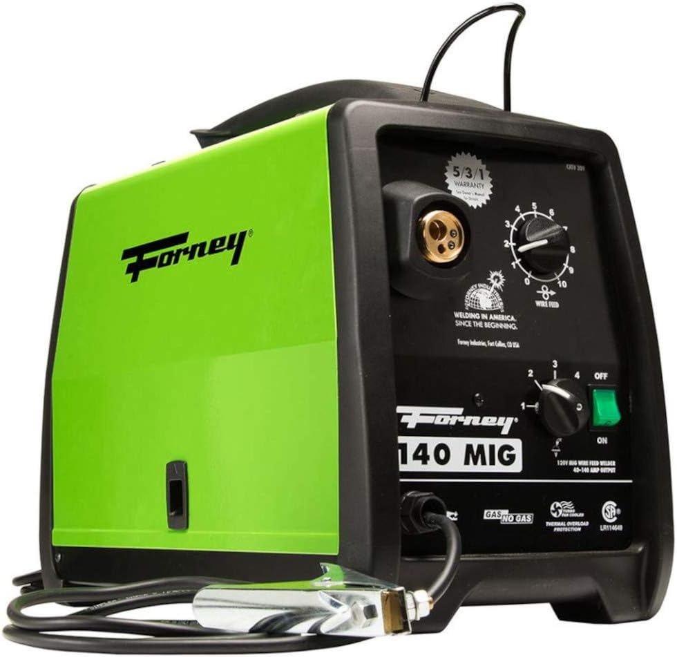 Forney 309 140-Amp MIG Welder, 120-Volt,Green