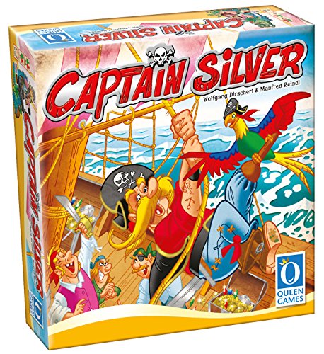 Preisvergleich Produktbild Queen Games 30061 - "Captain Silver" Brettspiel DE, GB