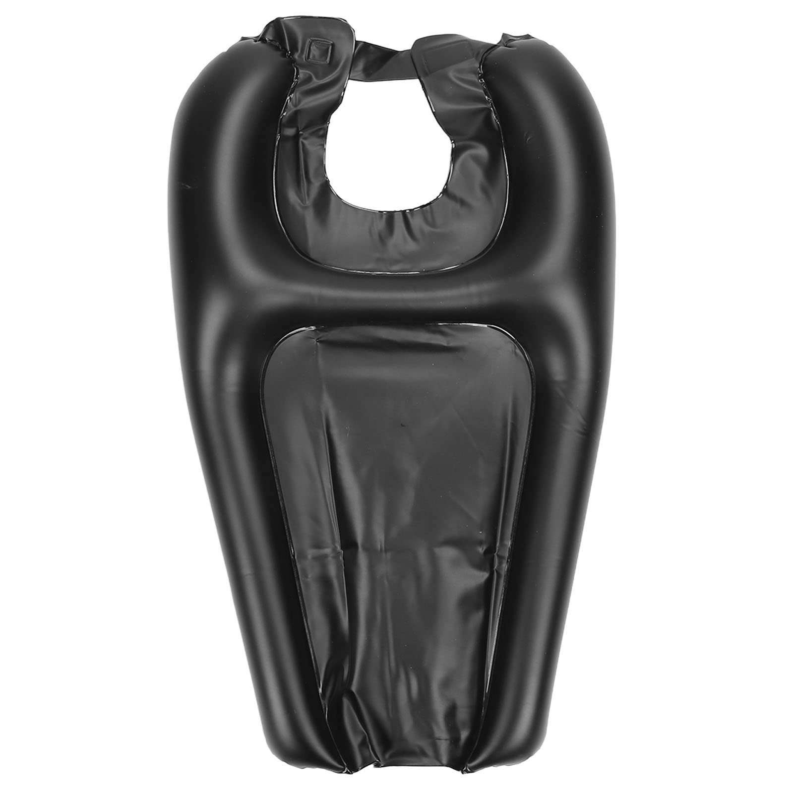 Lavacabezas Inflable Portátil para Lavado de Cabello, PVC, Negro, para Personas Mayores, Discapacitados y Niños
