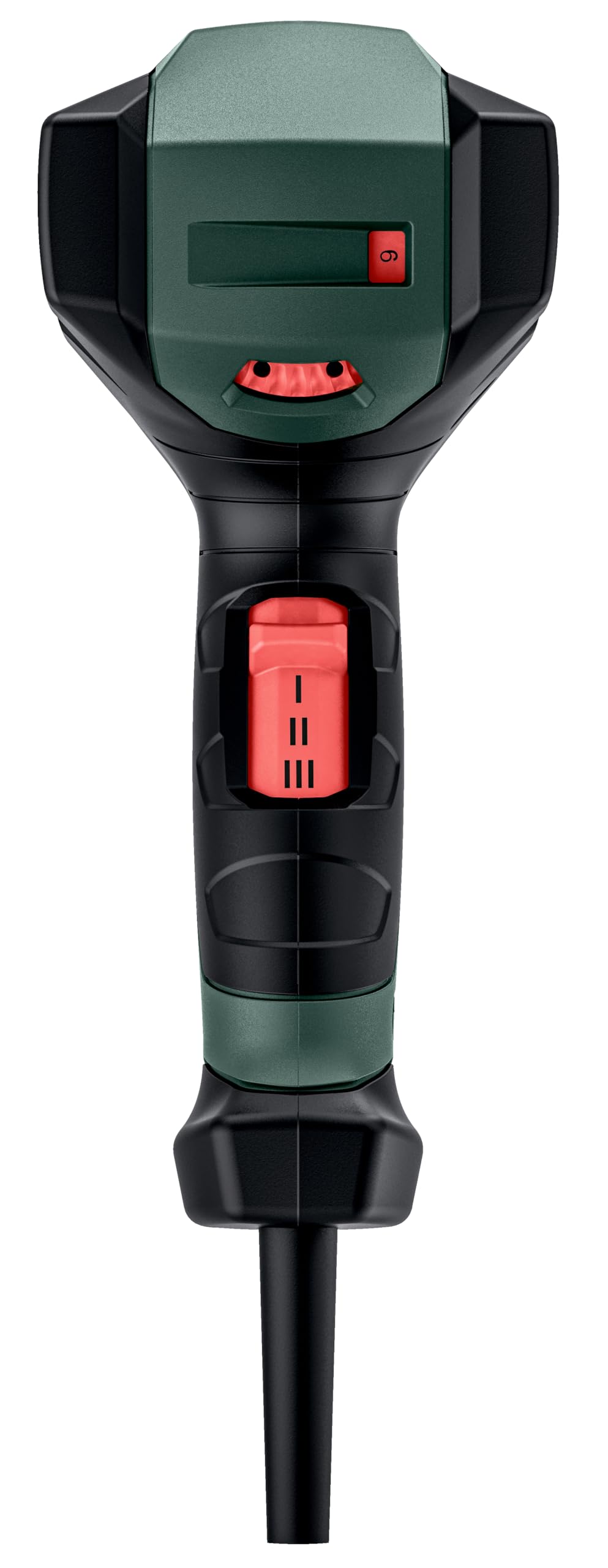 metabo Heißluftgebläse HG 20-600, 2000 W Heißluftpistole mit metaBOX | Heißluftfön mit Keramikheizung, 2.2 m Kabel, inkl. Breitstrahldüse, Reflektordüse und Reduzierdüse, Gewicht 0.6 kg