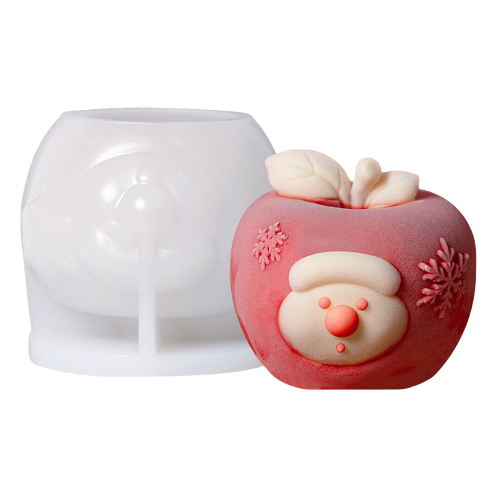 Carotoe D Fondant Chocolate Molds Christmas Santa Silicone Molds Mousses Cake Ecorating Tool Soap Easily To Clean Christmas Santa Silicone Mol Dessert Mol For