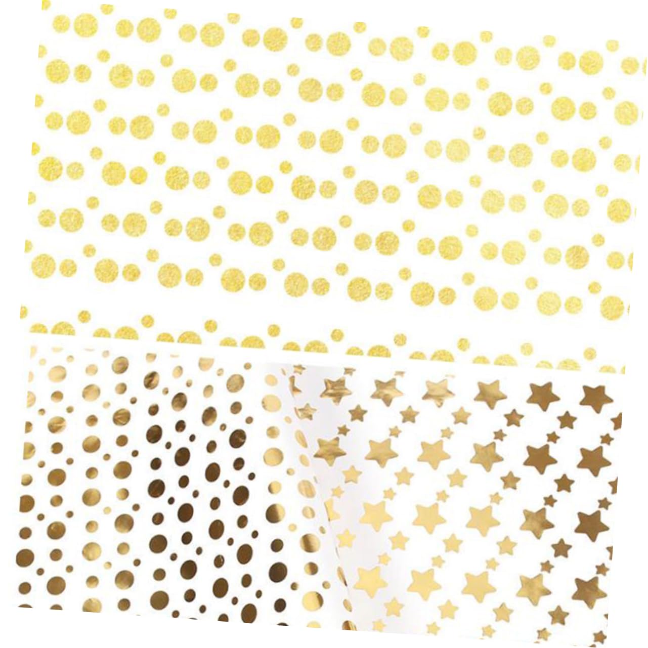 PartyKindom 12 Stk Festliches Geschenkpapier Weihnachtsgeschenkverpackungen Weihnachtsgeschenkpapier Kreatives Geschenkpapier Punkt-geschenkpapier Süßigkeitenverpackungen Streifen Partybedarf