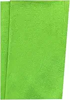 Kit 5 Panos de Prato 41cm x 68cm, 100% Algodão, Tecido Pé de Galinha, para Costura, Artesanato, Decoração (Verde)