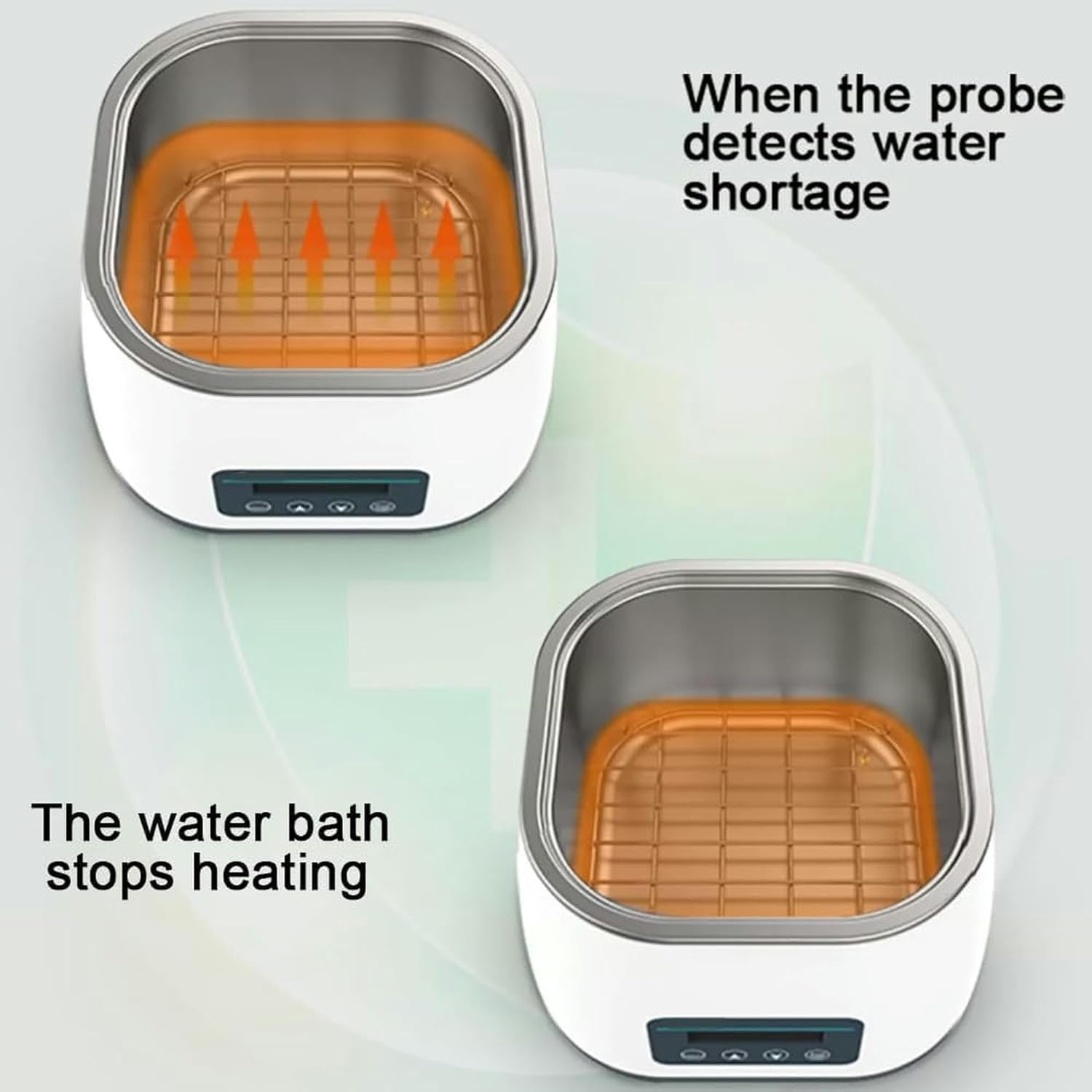 Magnetic Stirrer, Digital Hotplate Magnetic Stirrer with Stirring Bar, Collecting Magnetic Stirrer, 800W Heating Power, 5-100°C Temperature Control, for Lab Liquid Mixing Heating