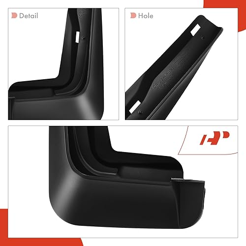 Miniatura 8 de A-Premium 4 unidades de guardabarros compatibles con Mini Cooper 2022 Convertible/Hatchback delantero y trasero