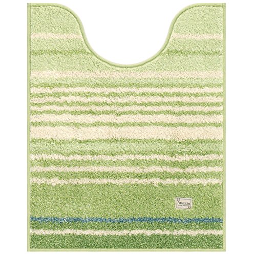 センコー シャマル ロングトイレマット 約75×60cm グリーン 63596