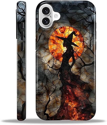 Miniatura 174 de Funda para iPhone 15 Pro Max, Diseño Floral Bohemio con Bordado Sintético - Protección Dual Híbrida Silicona + PC Duro Resistente a Golpes Funda