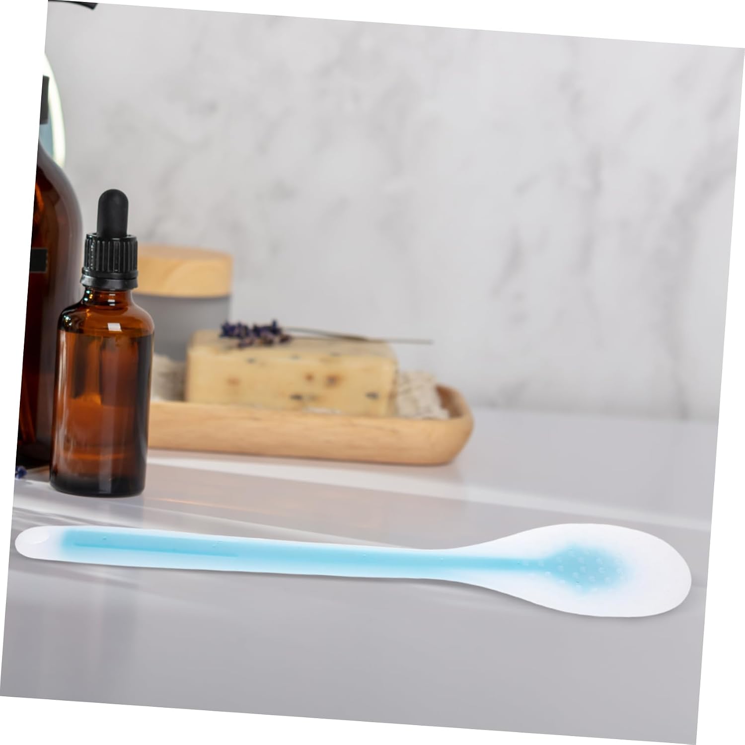 NOLITOY Easy Lotion Applicator Back Rubs Massager Bath Brush Long Handle Easily Self Apply Lotions Great for Body Care