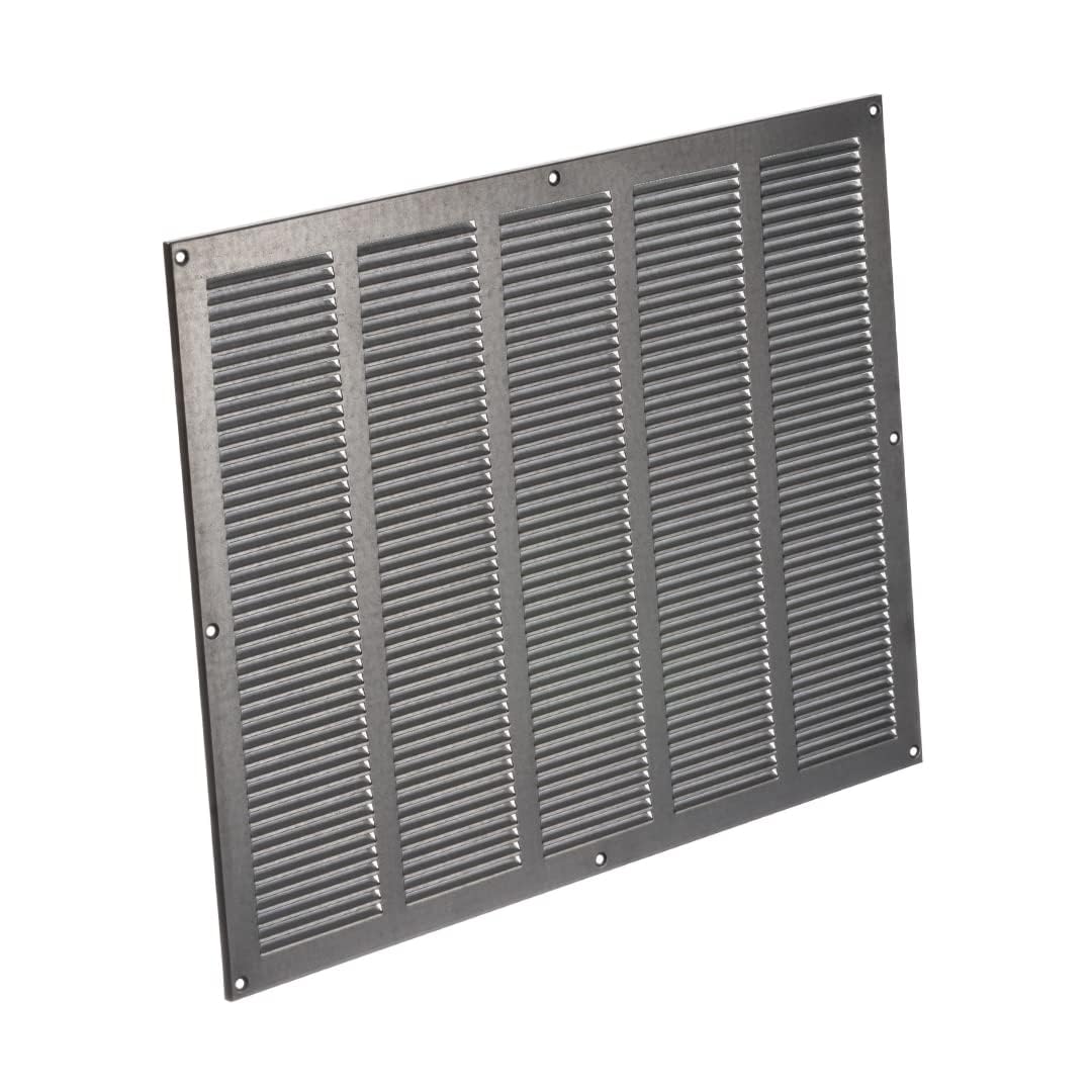 Galvanised Steel Air Vent Grille 500mm X 400mm from B&Q