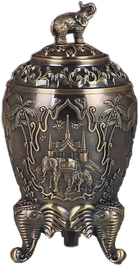 BIENKA Retractable Metal Toothpick Holder Dispenser Decorative Portable Automatic Pop Up Toothpick Box Holder Storage Retro Hand Press Toothpicks Case Container for Home, Kitchen & Restaurant Toothpic