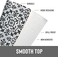 Vista 75 de Con-Tact Brand Grip Prints Shelf Liner, Non-Adhesive Durable Liners, Slip-Resistant Drawer and Cabinet Covering, 18" x 4', Dottie Grey, Pack of 1