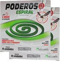 Inseticida Repelente Espiral Pernilongo Dengue 20 Unidades