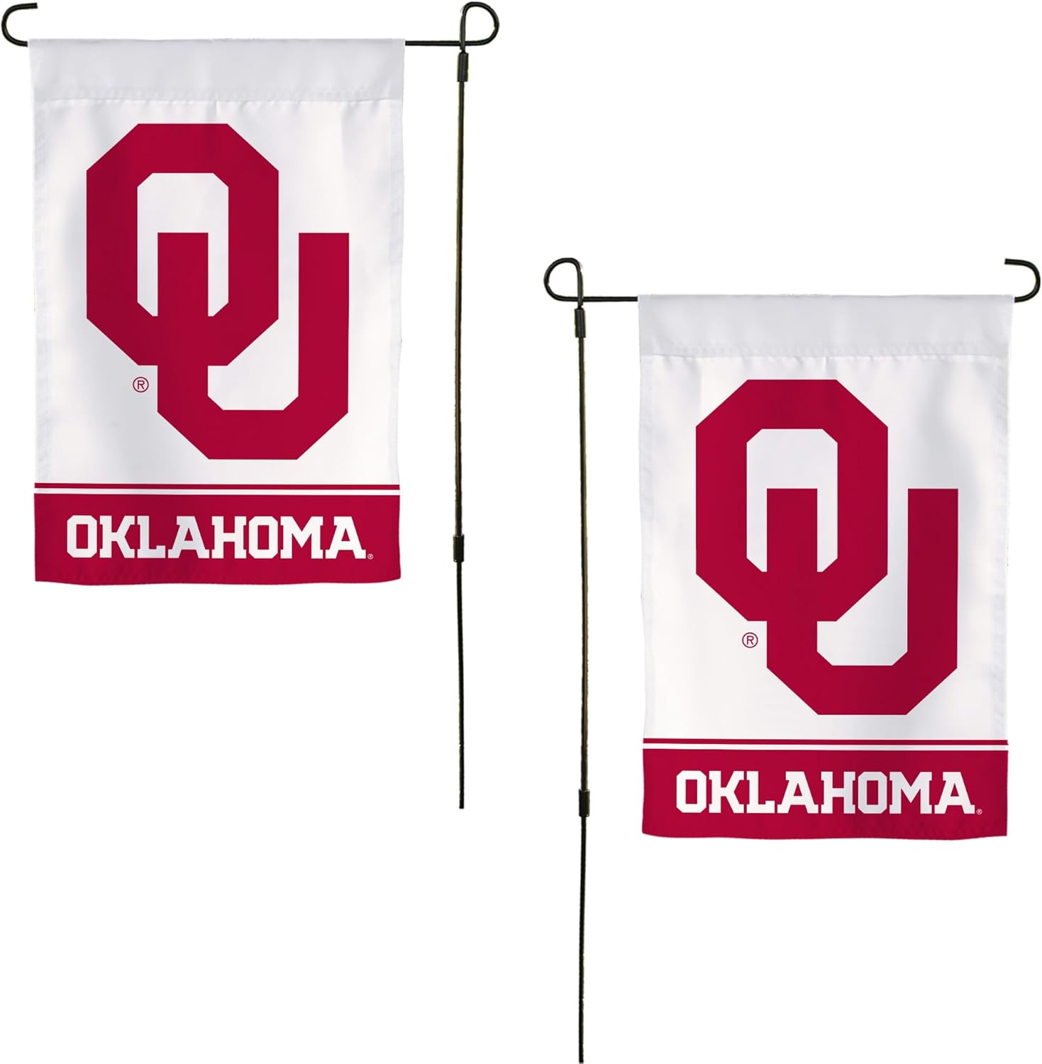 Desert Cactus The University of Oklahoma TUO Garden Flag – 19 x 12 Inch Oklahoma Sooners Banner, for Outdoor Display and Events (Design B)