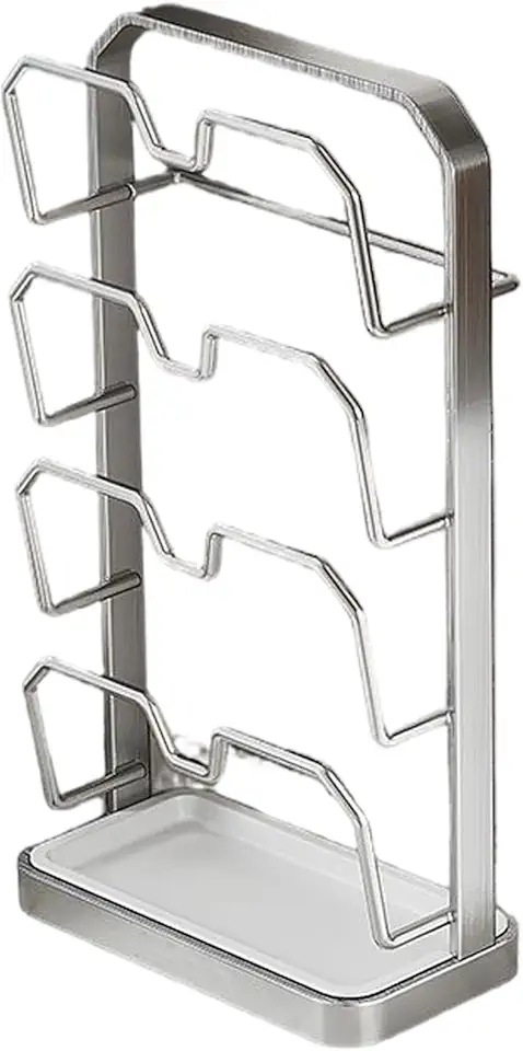 Kastrullhylla för köksförvaring