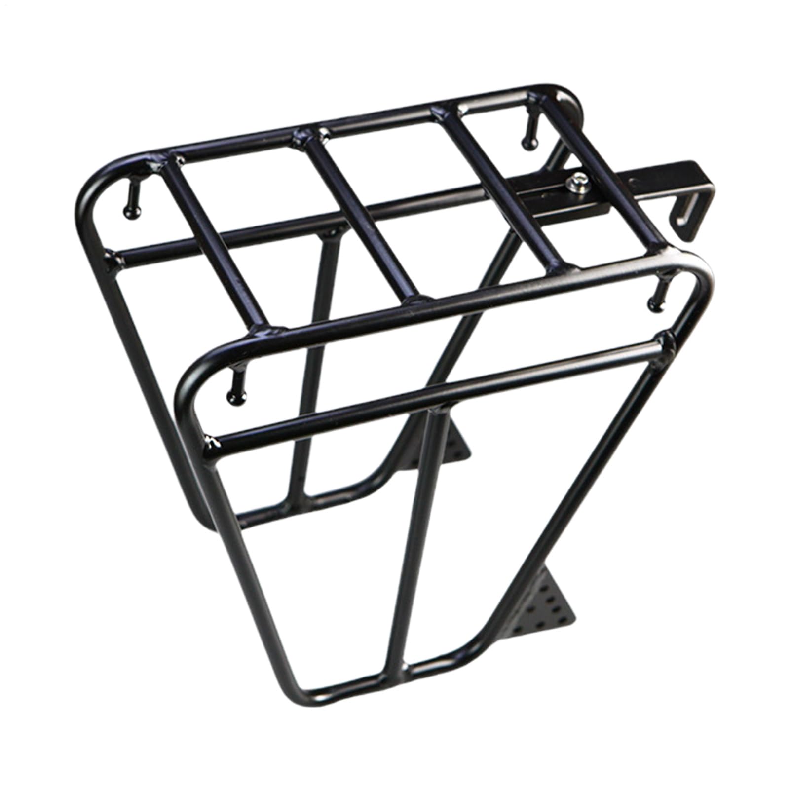 Bike Cargo Rack - Touring Luggage Carrier Mount | Easy Install Front Pannier Support Stand, Seatpost Load Holder Transport Gear for Cycling Trips Commutes and Picnic
