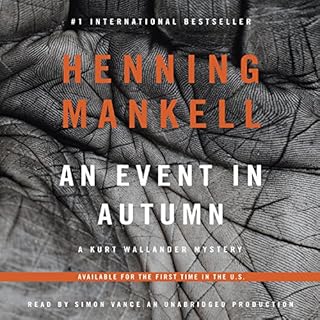 An Event in Autumn Audiolibro Por Henning Mankell arte de portada