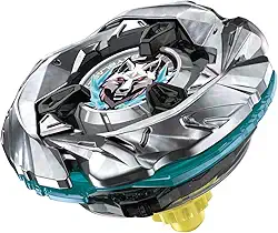 Beyblade X UX-08 Starter Silver Wolf 3-80FB - TAKARA TOMY - Brinquedo Giratório de Topo Giratório - Metal Prata - Adulto