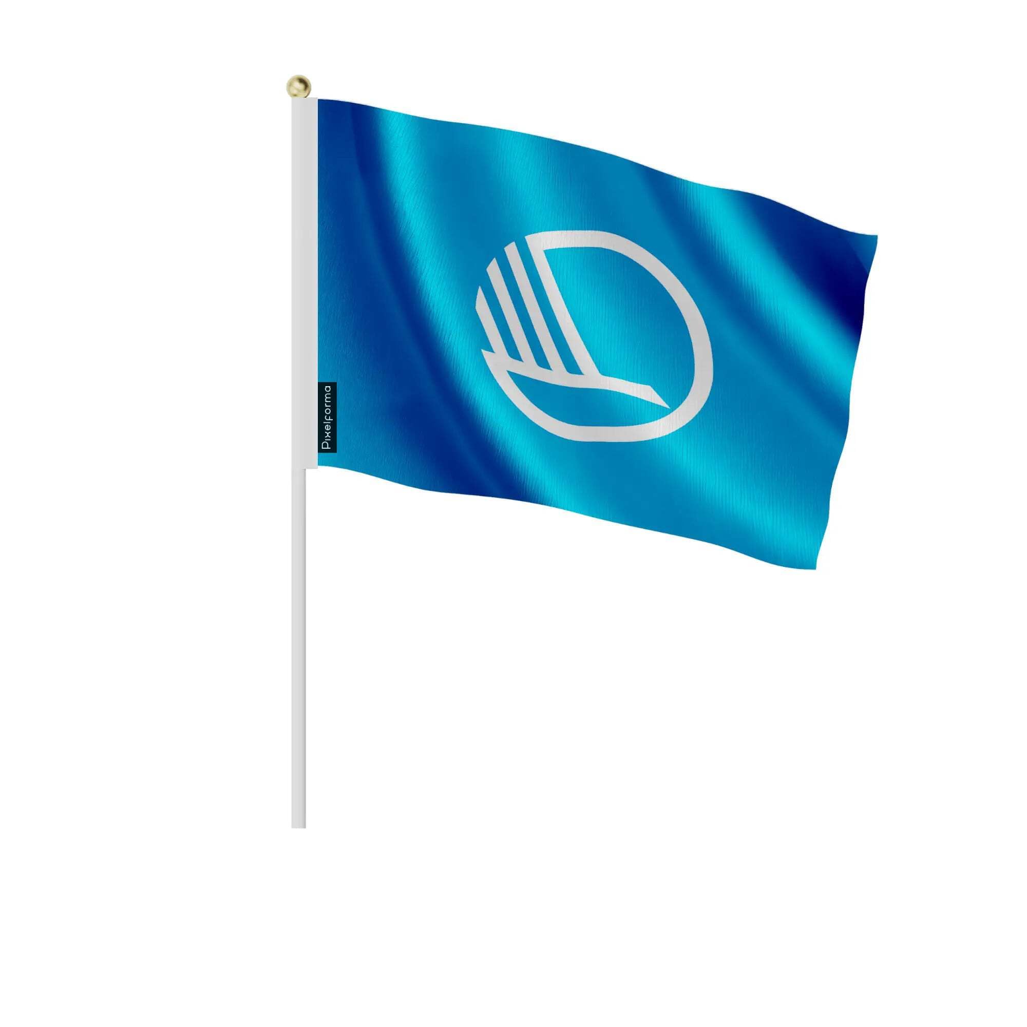 Mini drapeau Conseil nordique 30x45cm pour décorer vos fêtes scandinaves