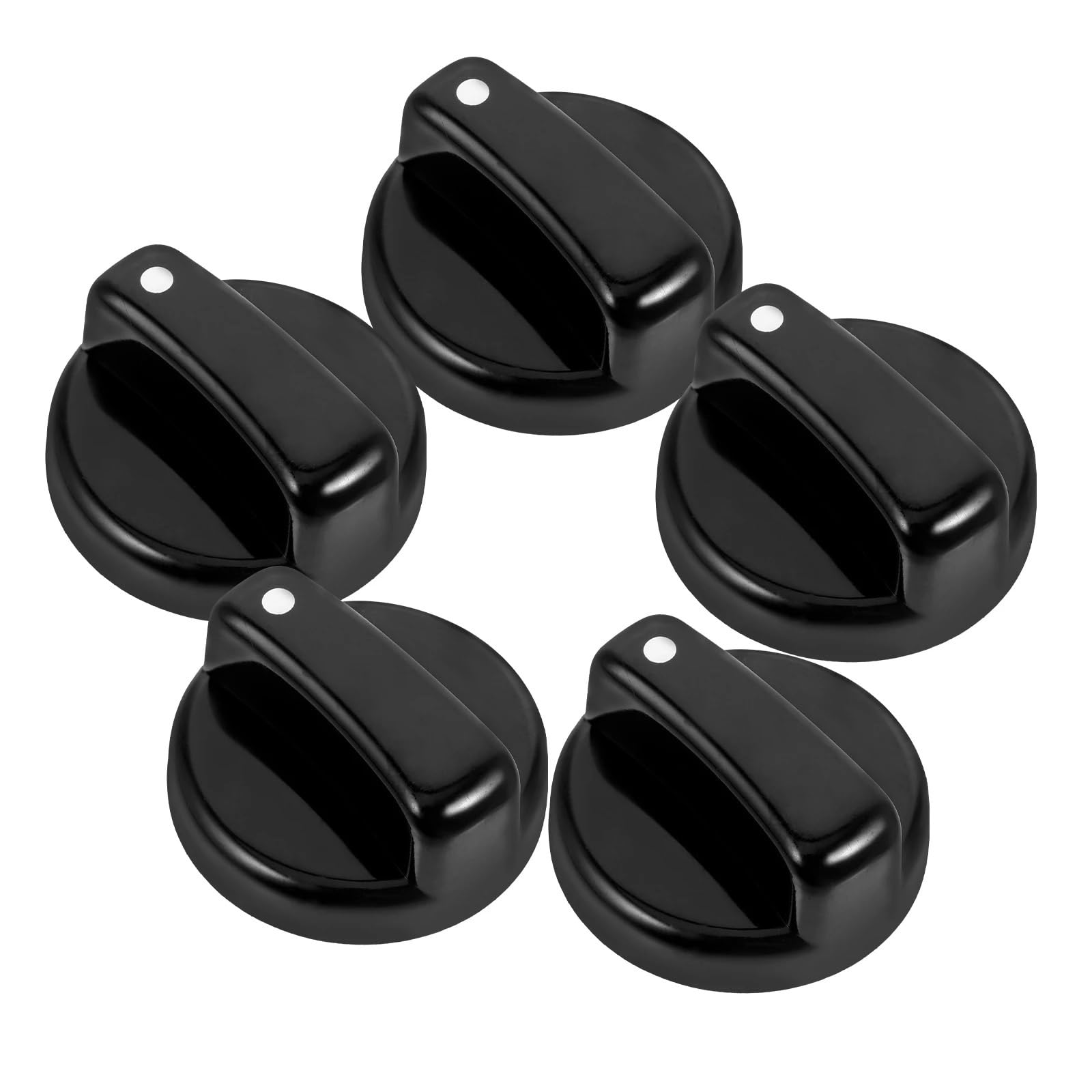 Bouton de commande table cuisson à gaz, 10 pièces, remplacement universel, interrupteur cuisinière en plastique Durable