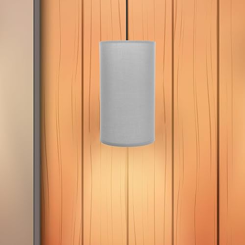 Vista 3 de Homoyoyo Decoración versátil 2 unids lino mesa pantalla lámpara cubierta cubierta tela pequeña pantalla reemplazo