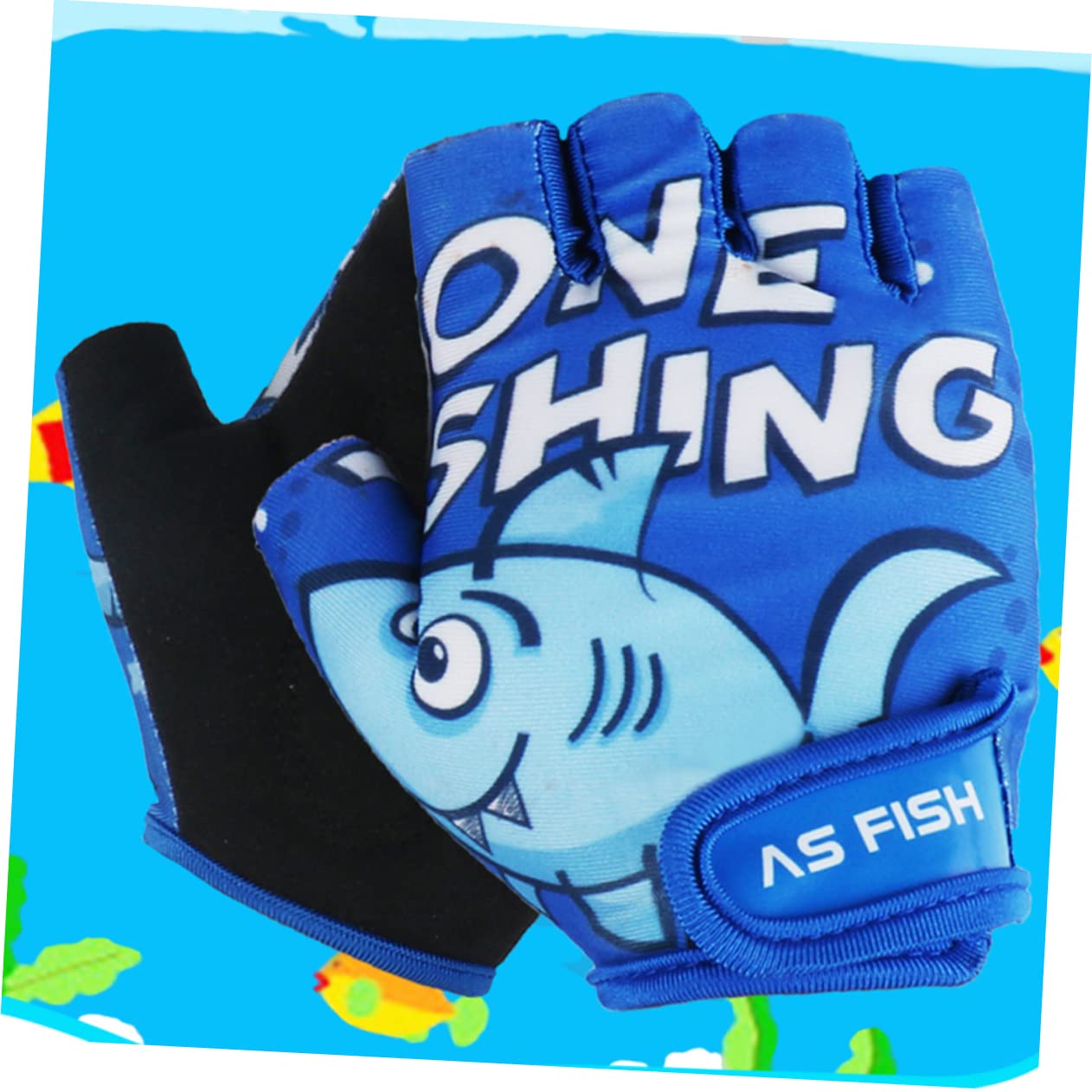 VANZACK 1 Pair Riding Gloves Grip Blue