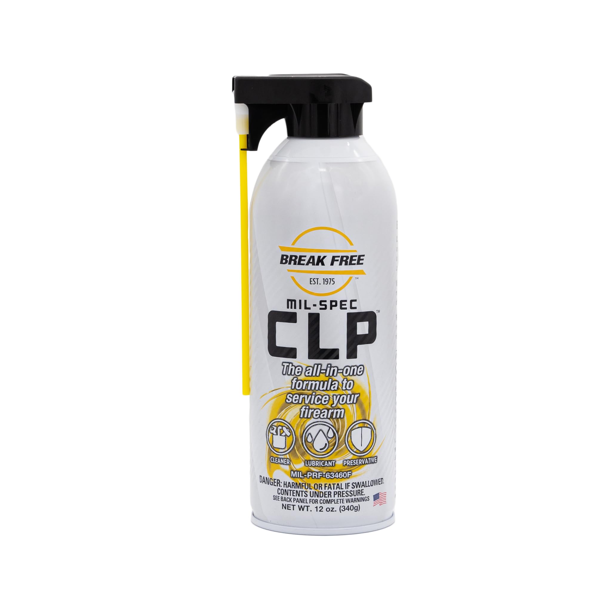 BreakFree Break-Free Clp Gun Cleans Lubricates Prevent Aerosol Can, 12-Ounce/340Gm, Bf-Clp12