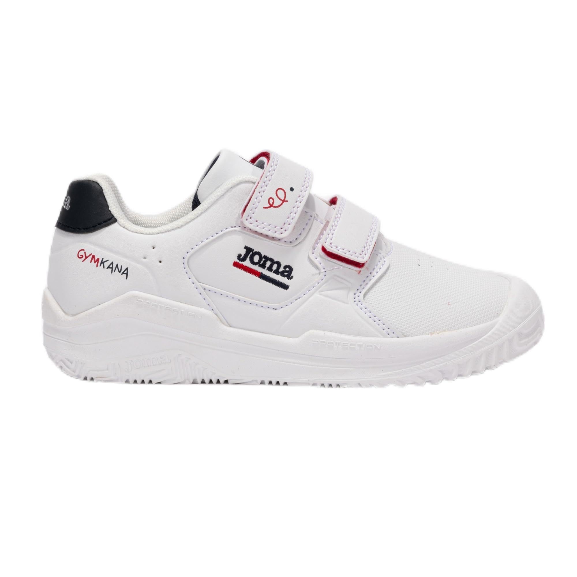 Joma Ginkana Jr 2532 Blanco Marino, Zapatillas Unisex niños