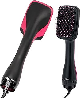 RVDR5212E2 One Step Hair Dryer & Styling Brush 2-in-1 styling tool, Tourmaline lonic Technology Less frizz, for shiny, healthy-looking hair Large Paddle Design dries and smooths hair quickly
