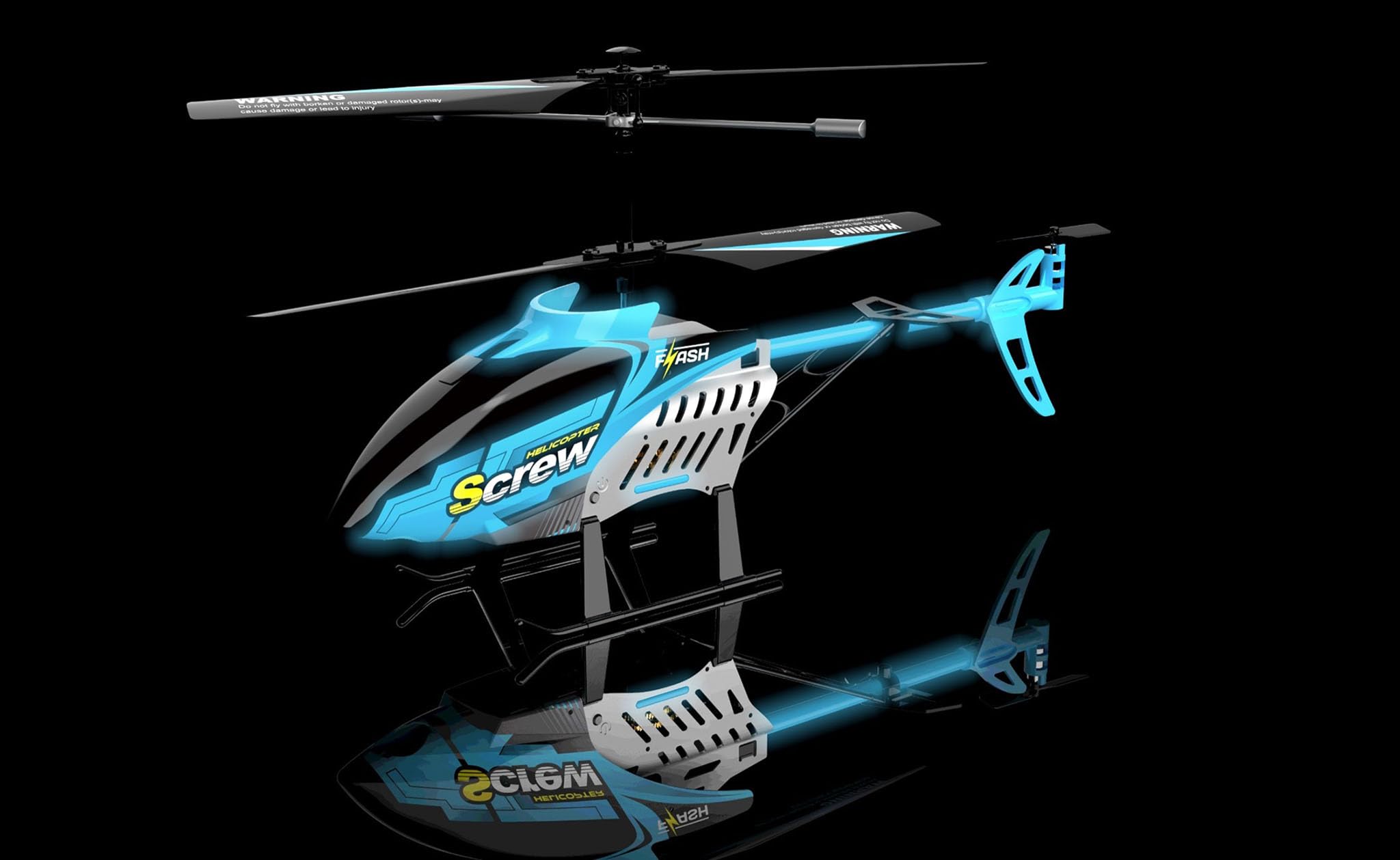 Revell Control 23806 RC Helicopter “Lightning” GHz 4CH With Precise 2.4 GHz Control