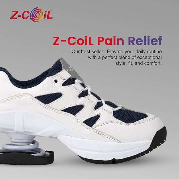 z-coil zcoil 靴 イチミ itimi Z-CoiL Men's Freedom Pain-Relief Footwear, Black, Open Coil