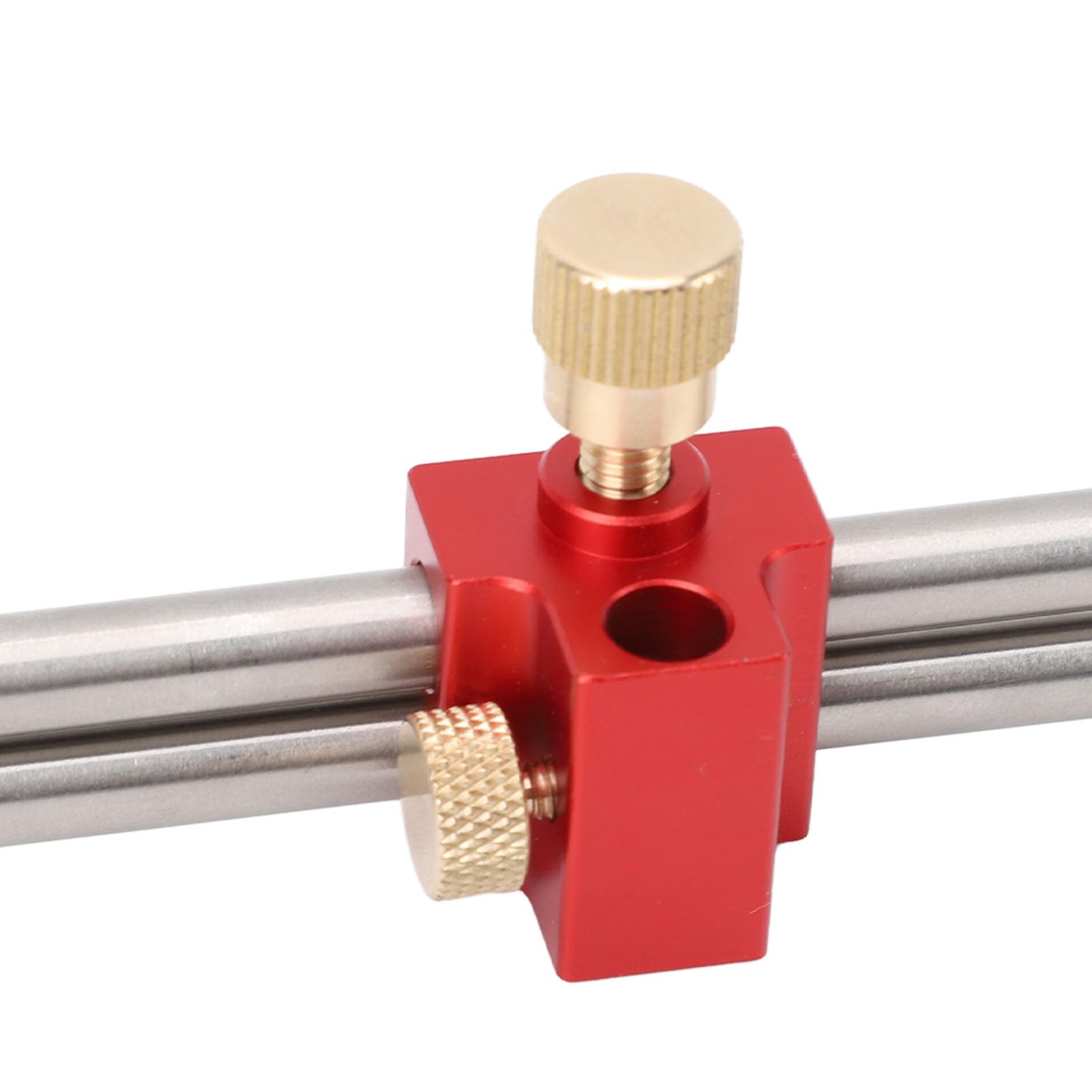 SIXRUN Trazador de Carpintería Regla Modular 3 en 1 Herramienta de Medición de ángulo de Aleación de Aluminio con Dibujo Circular y Posicionamiento de Ranura Lateral para Carpinteros Carpinteros