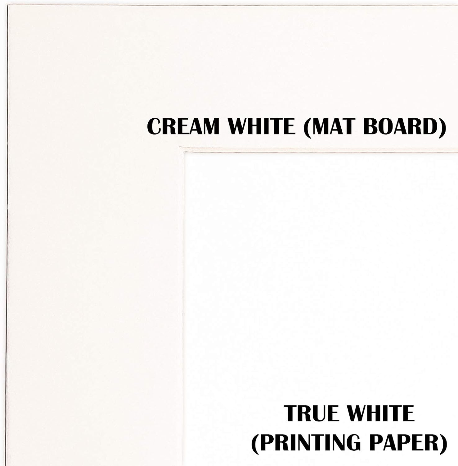 The Display Guys - 6-Pack Minimalist Wooden Picture Frames with Tempered Glass - 8x10 mat to 5x7 - Black - Wall & Tabletop