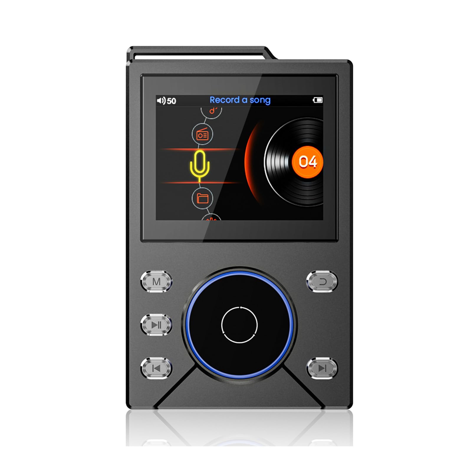 HiFi Lettore MP3, Lettore Digitale Lossless DSD con Schermo da