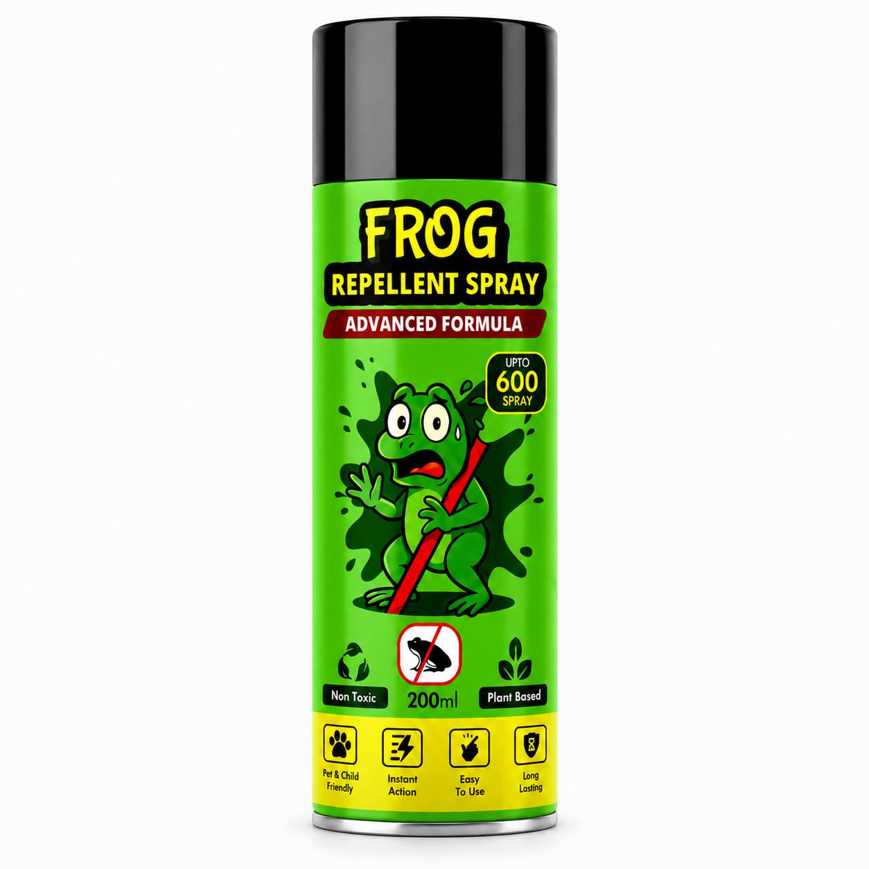 Frog Repellent Spray | Natural Plant-Based Frog Deterrent | Home, Garden, Balcony & Patio Protection | Indoor & Outdoor Use | 200ml-image-17