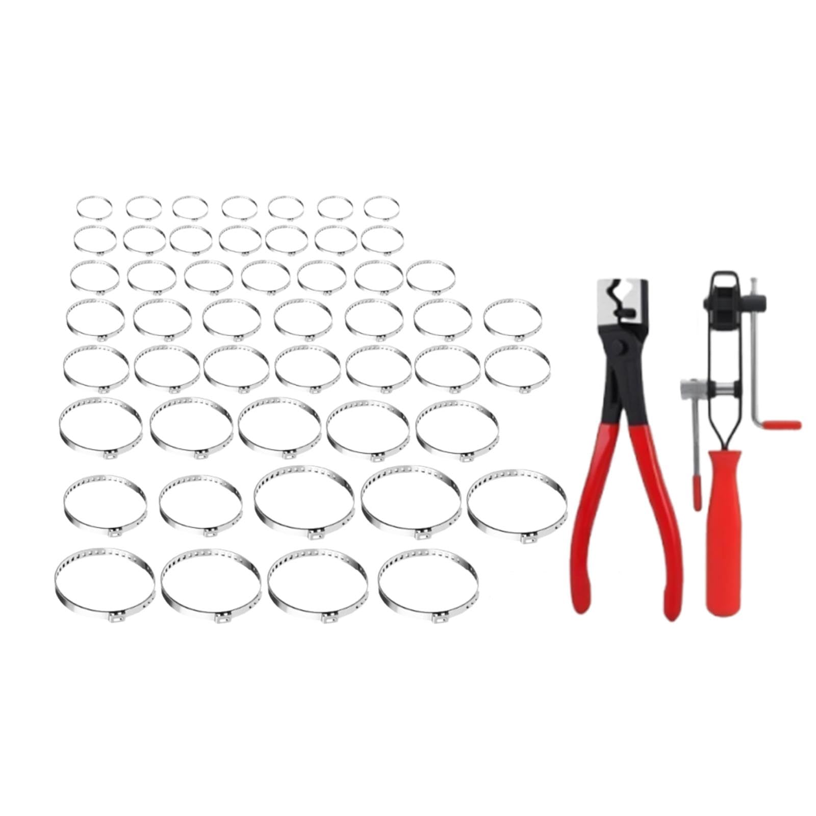 F Fityle Kit surtido de alicates para abrazaderas de manguera con abrazadera de acero inoxidable para juntas homocinéticas, compactos, resistentes y multiusos, Style B