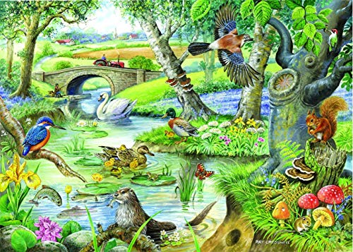 Big 500 Piece Jigsaw Puzzle Tales Of The River
