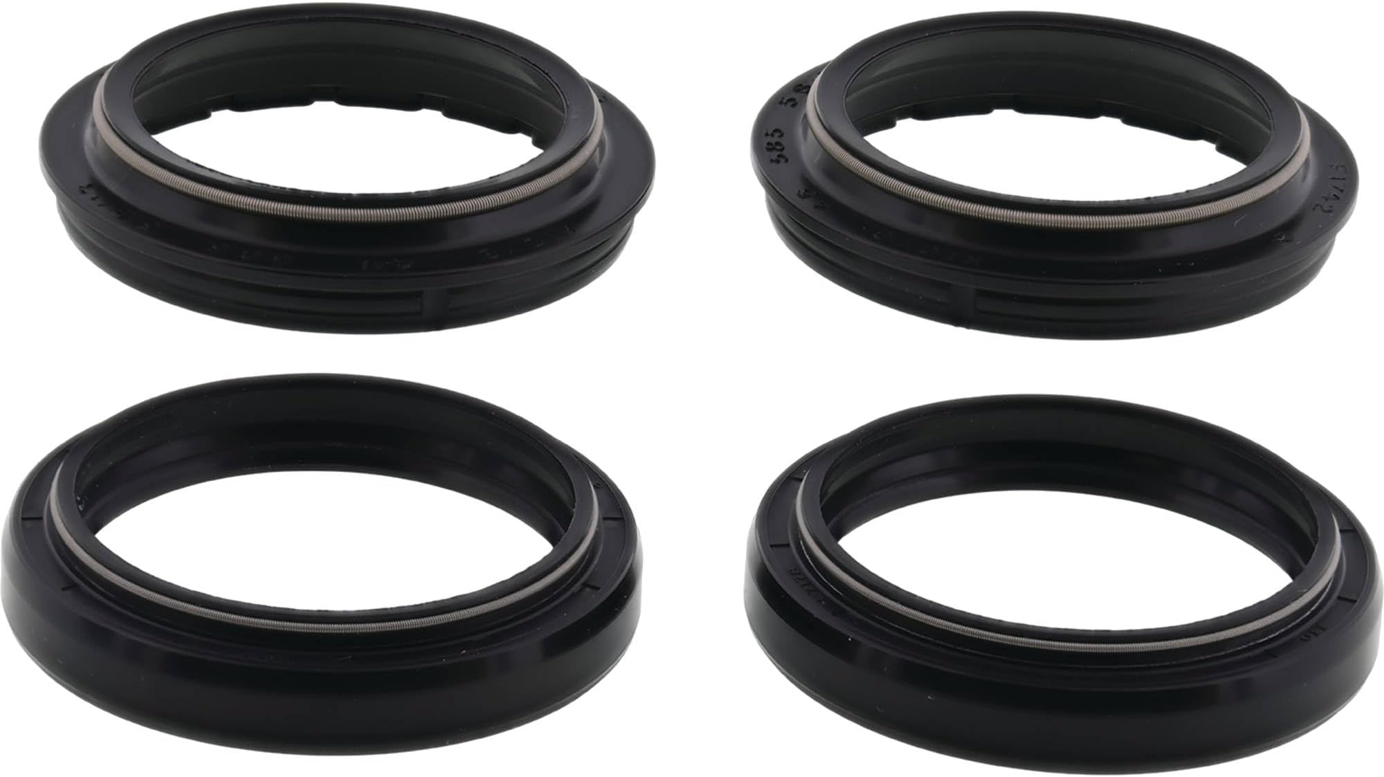 Racing Fork and Dust Seal Kit 56-187 Compatible With/Replacement For BMW HP4 2013-2014, R Nine T 2013-2017, S1000R 2014-2017, S1000RR 2010-2017, S1000XR 2015-2017