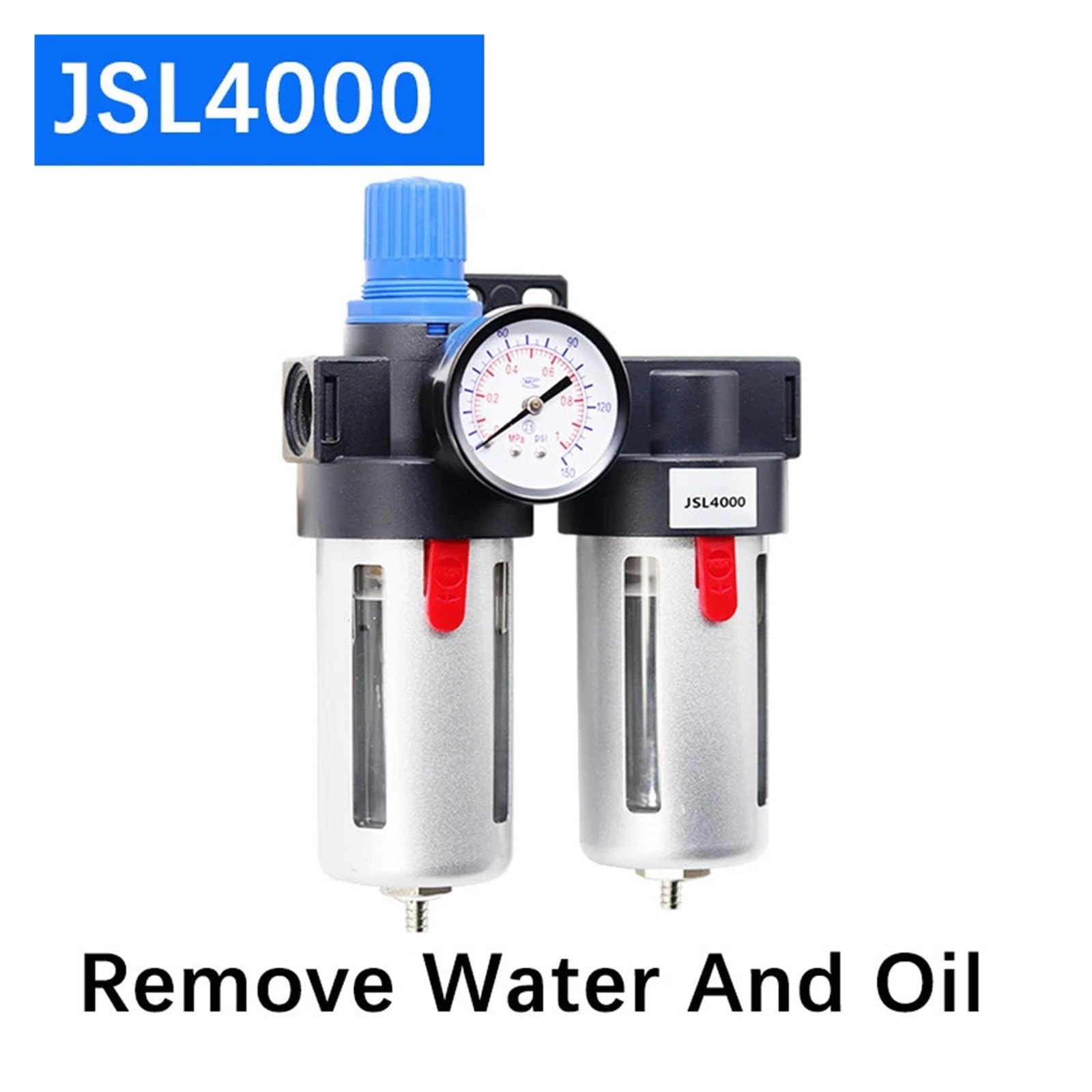 JSL4000 sprężarka powietrza filtr separator olej-woda pompa powietrza farba w sprayu pistolet natryskowy do usuwania kurzu z oleju woda(JSL4000)