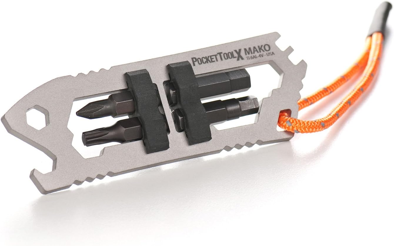 PocketToolX Mako Titanium Bike Tool