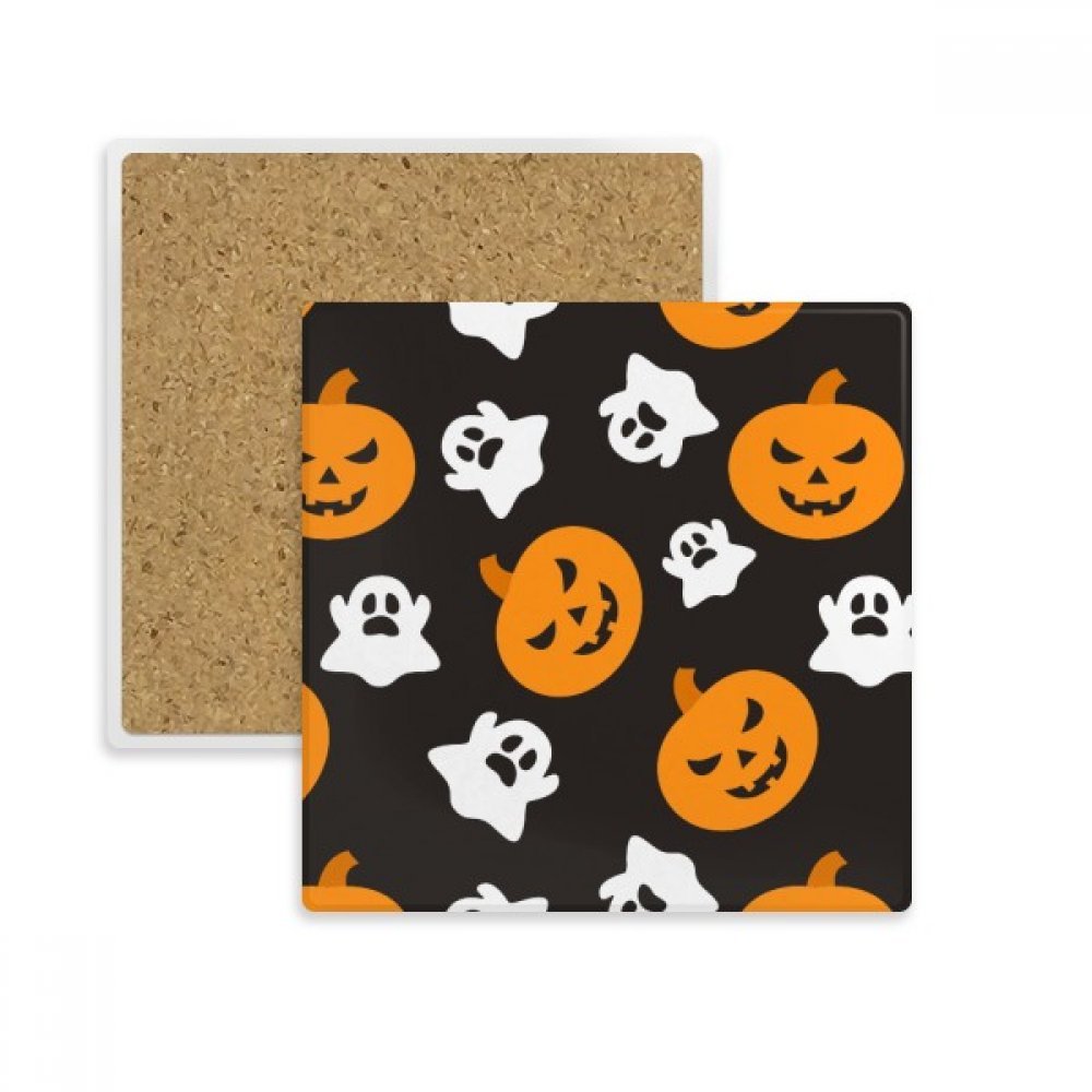Citrouille d'halloween Hallowmas fantôme place coupe du coaster